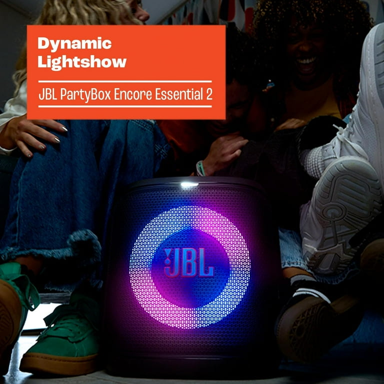JBL PartyBox Encore Essential 2, Portable Party Speaker, Black