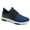 dark Blue, variant on OrthoComfoot Men's Orthopedic Shoes, Plantar Fasciitis Shoes, Arch Support Fashion Sneaker with Lace Up Design