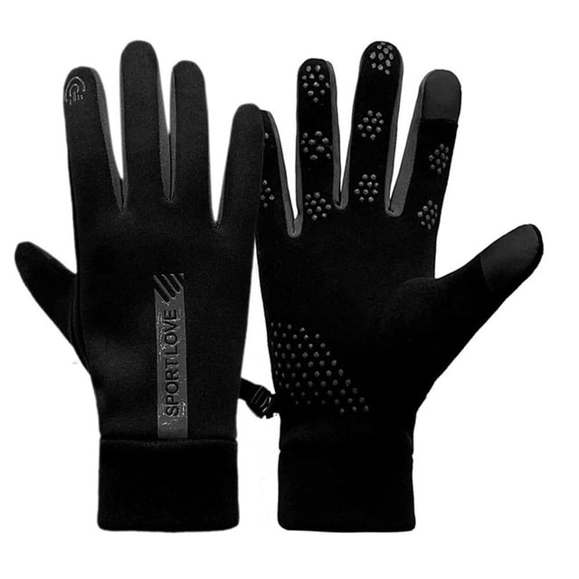 Guantes de invierno impermeables TQEHS para mujer Cálidos para ciclismo y exteriores