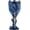 Blue Sword Dragon, variant on Flame Dragon Goblet Stainless Steel Dungeons and Dragons Gift Chalice Wine Goblet 7 oz. (Yellow Flame Dragon)