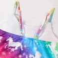 thumbnail image 4 of GYRATEDREAM Girls One Piece Swimsuits Quick Dry Beach Sets Bathing Suits Cross Shoulder Strap Swimwear for 3-4 Years, 4 of 9