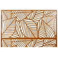 thumbnail image 6 of Tcbosik Metal Privacy Screen Outdoor, 76"H x 48"W Freestanding Decorative Privacy Screen for Patio Deck Balcony Garden, Brown, 6 of 8
