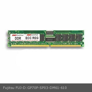 Pc 2100 Ecc Reg Memory - DMS Compatible/Replacement for Fujitsu D:GP70P-SP03 PRIMEPOWER 450N 2GB DMS Certified Memory DDR PC2100 266MHz ECC/Reg. 256x72 CL2.5 2.5v DIMM - DMS