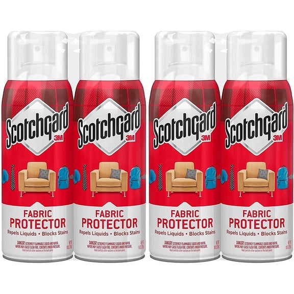 Scotchgard Fabric & Upholstery Protector Spray - Stain Guard - 2 Pack, 10 Oz Each