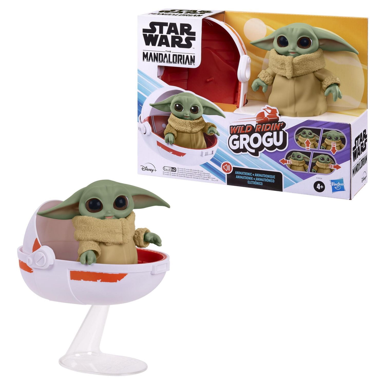Star Wars Wild Ridin' Grogu, The Child Animatronic Toy, Over 25 Sound and  Motion Combinations, Star Wars Toy for Kids Ages 4 and Up - Walmart.ca