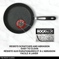 thumbnail image 3 of Starfrit The Rock Classic 10-Piece Cookware Set, Non-Stick, Oven Safe, Dishwasher Safe, Thick Forged Aluminum, Durable, Easy Clean, White, 3 of 4