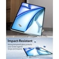 thumbnail image 5 of ESR 2-Pack Screen Protector Compatible with iPad Air 11 Inch M4/M3/M2 (2026-2024), 9H Tempered Glass with Alignment Frame, Anti-Scratch & HD Clarity, Bubble-Free & Pencil Support, 5 of 9
