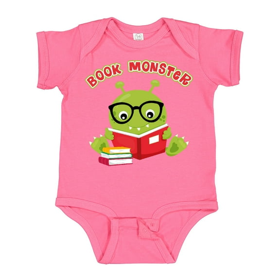 Inktastic Book Monster Boy Boys or Girls Baby Bodysuit