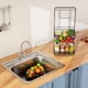 thumbnail image 1 of Cesta de frutas de 3 niveles, frutero para encimera de cocina, minicesta de almacenamiento para frutas y verduras, cesta colgante, soporte para organizador de cocina, 1 of 6