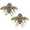 2pcs, variant on lanema Brasses Large Bees Figurine Decorative Paperweight Realistic Home Accent Piece