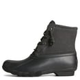 thumbnail image 3 of Sperry Women's Rain Boot, Black Leather, 7.5, 3 of 6