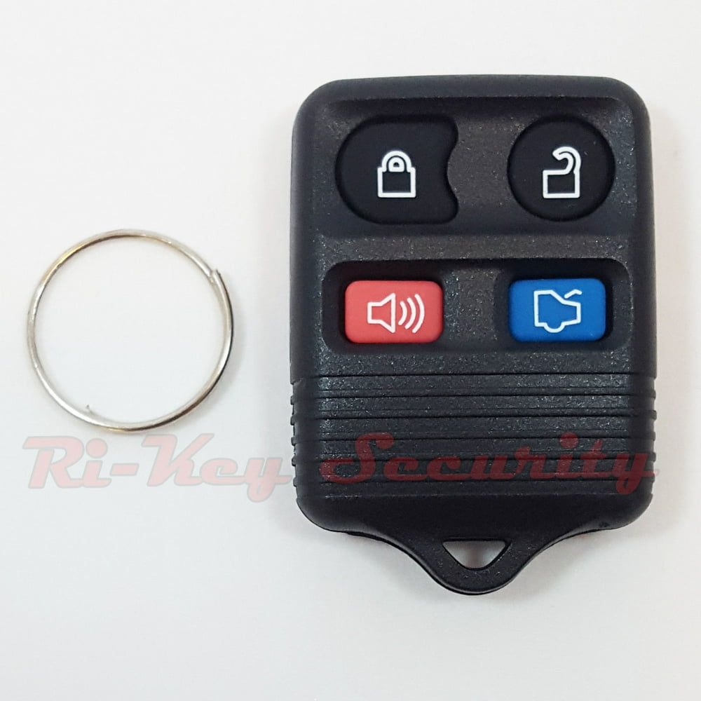 Keyless Entry Remote Fob Alarm Replacement For Ford 4 Buttons DIY