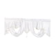 thumbnail image 3 of Cenefa con bolsillo para varilla, decoración para ventanas pequeñas, cortinas transpirables Blanco, 3 of 9