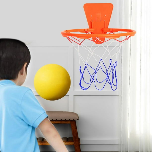 Baloncesto silencioso Cola pelota de entrenamiento interior flexible amarillo talla 7