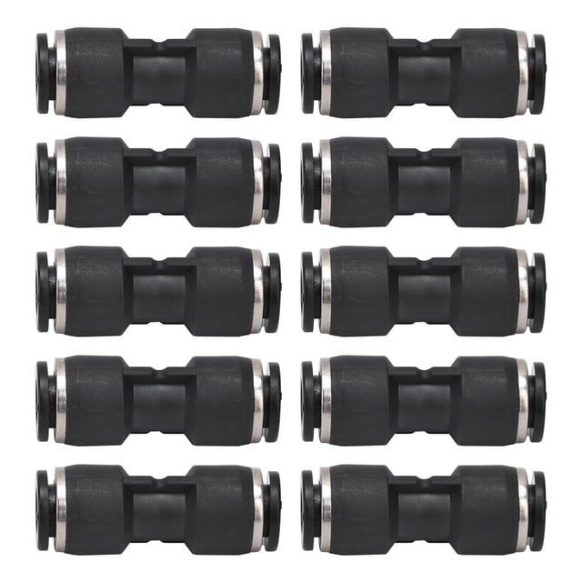 Air Fittings, Convenient Operation Pneumatic Connectors 1.0 To 1.2MPa Sealing For Automation Equipment 6mm