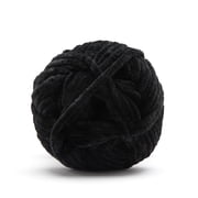 Premier Yarns Parfait® #6 Super Chunky Chenille Yarn, Black, 3.5oz 131yds