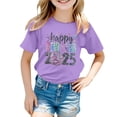 thumbnail image 1 of TZEWGL Tees For Child Print Round Neck Loose Short Sleeve Clothing For Newborns size 4-5T, 1 of 4
