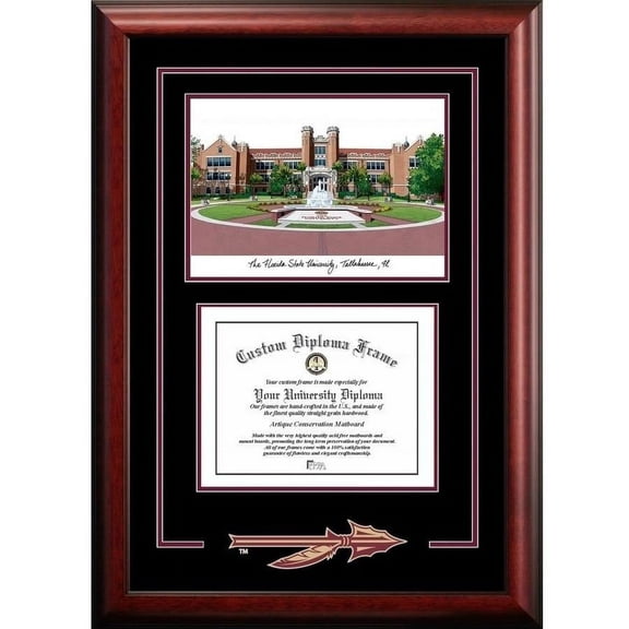Florida State University 11" x 14" Spirit Graduate Diploma Frame