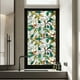 thumbnail image 4 of Lámina adhesiva estática para ventanas con motivos florales arcoíris, 100 x 43 cm, calcomanía de PVC, 8 diseños botánicos, puertas de cristal, 4 of 5