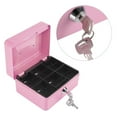 thumbnail image 3 of Protable Key Locker Safe Home Shop Steel Mini Money Box Security Cash box Storage Box Hidden Coin Money Jewellery, 3 of 9