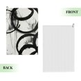 thumbnail image 2 of ONETECH circles bubbles abstract brush strokes Microfiber Premium Golf Towel 24x16in 1PC, 2 of 7