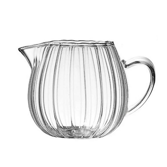 ACDANC Glass Pitcher Glass Creamer Pitcher Cup Creamer Pitcher Glass Milk Jug Creamer Container 60ml