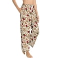 thumbnail image 6 of Salouo Valentine'S Day Rose Print Women's Pajama Pants Casual Loose Sweatpants PJs Flowy Pants Drawstring Palazzo for Women Wide Leg Pants Lounge Pajama -Medium, 6 of 8