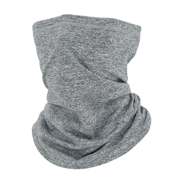 Thick Polar Fleece Winter Ski Mask, Windproof Neck Gaiter & Face Cover for Motorcycle Riding, Snow Sports & Cold Weather, Elastic Thermal Headband Balaclava, Black
