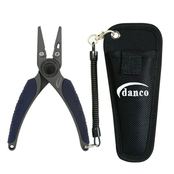 Danco Sports Doughboy Angler 6.5" Stainless Steel Pliers, Navy Blue