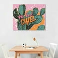 thumbnail image 2 of Orinice  Retro Western Pink Long Live Cowgirls Wall Art Poster  Western Cowgirl Room Printing Posters Wall Decor, Wild West Cactus Prints for Country Girls Cowgirls Room Dorm  20x16in, 2 of 6