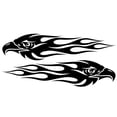 thumbnail image 1 of SPRING Motorcycle Sticker Eagle Decal Motorcycle Flame Eagle Sticker For SUV Motorcycle Waterproof Sun Protection Car Motorbike Decorat Black, 1 of 9