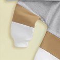 thumbnail image 6 of Xudanell Baby Boy Clothes Color Block Long Sleeve Sweatshirt Pullover Tops + Joggers Pants with Pocket Toddler Baby Boy Fall Winter Clothes, 6 of 6