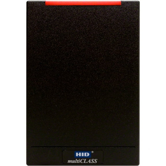 HID multiCLASS SE RP40 - Access control terminal - wired - Wiegand - black