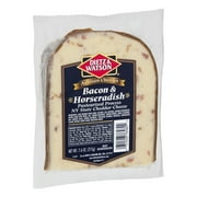 Dietz & Watson NY State Bacon & Horseradish Cheddar Cheese Wedge, 7.6 oz