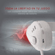 thumbnail image 4 of Audífonos Gamer Redragon Ire Pro Blanco/Gris Wireless, 4 of 5