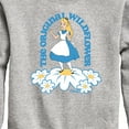 thumbnail image 3 of Disney - Alice In Wonderland - The Original Wildflower - Toddler & Youth Crewneck Fleece Sweatshirt, 3 of 5