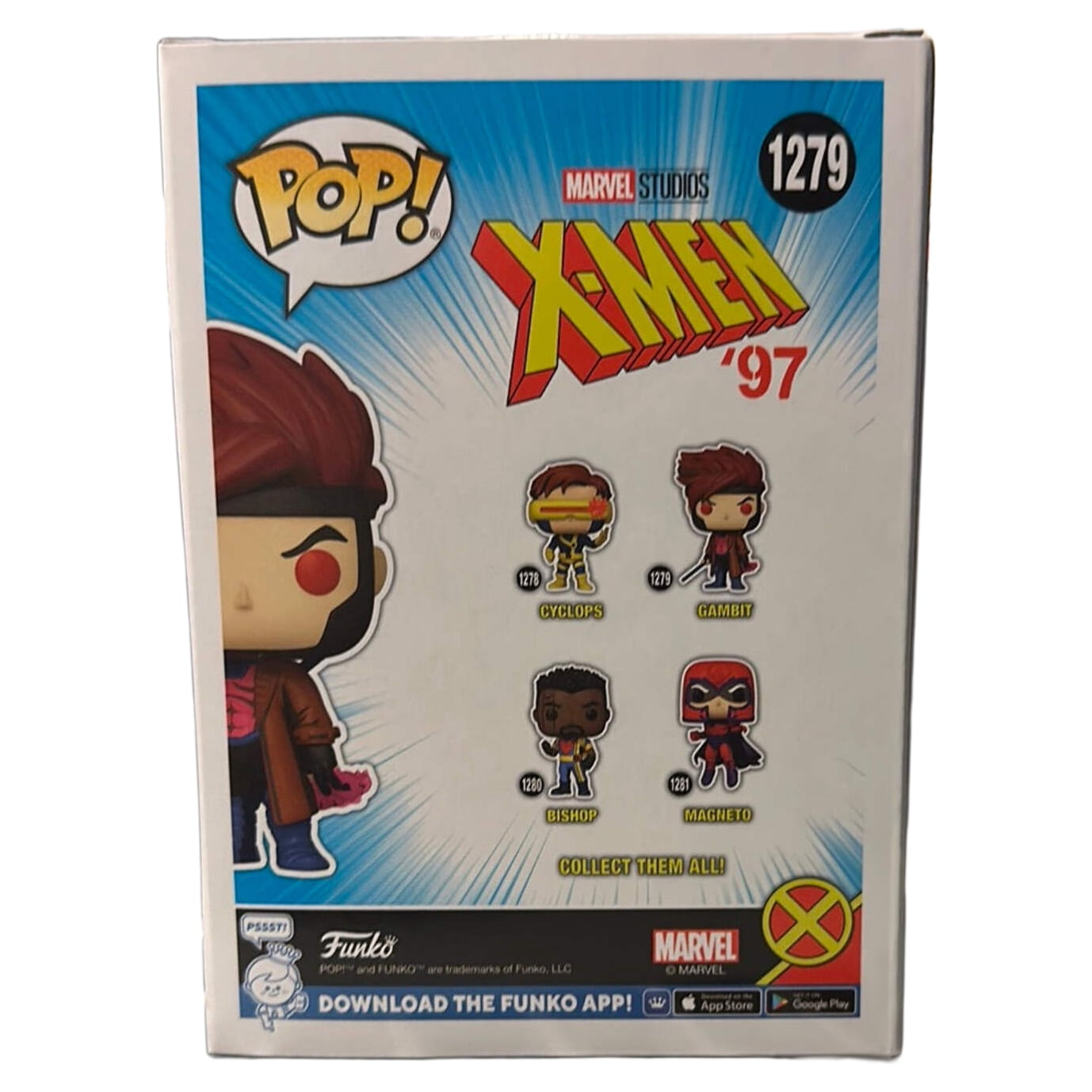 Funko POP! Marvel X-Men ‘97 Gambit Exclusive Figure #1279!