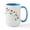 White/Blue Inside, variant on CafePress - Spring Flowers Large Mug - 15 oz Ceramic Large White Novelty Mug