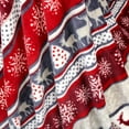 thumbnail image 7 of Visland Velvet Super Soft Christmas Prints Fleece Blanket-Holiday Theme Home Decor Fuzzy Warm and Cozy Throws for Winter Bedding, Couch and Gift, 7 of 7
