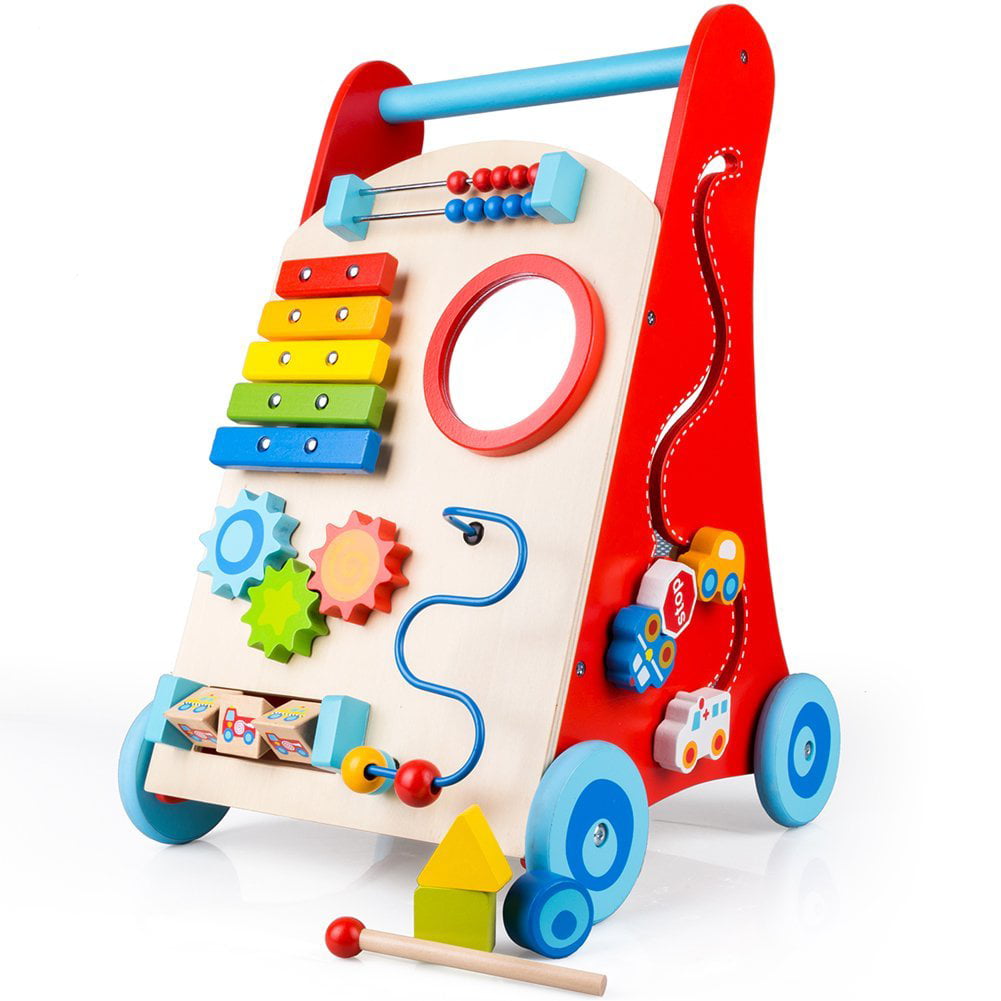 wooden walker for toddlers