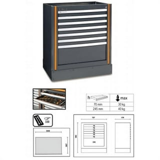 Beta Tools Model C55 Comprehensive Garage Furniture Combination