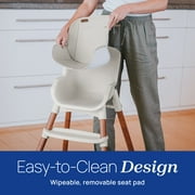 Chicco Zest™ LE 4-in-1 High Chair with Seat Pad, Feeding and Toddler Chair, Youth Stool, 5-Point Harness, Footrest, BPA-Free Tray - Chai (Beige), New