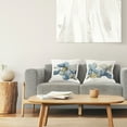thumbnail image 2 of Stupell Industries Rows of Stones Organic Patterns Coastal Blue, 18 x 7 x 18, Decorative Pillows, (Set of 2), 2 of 3