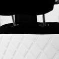 thumbnail image 5 of For 2007-2018 Jeep Wrangler JKU 4DR FH Group Neoprene Waterproof Custom Fit Car Seat Covers Front Set - White, 5 of 5