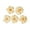 Light Yellow, variant on Sunjoy Tech 5Pcs Artificial Flower Realistic Non-withering Green Leaves DIY Photo Props Straw Hat Matching Fake Peony Flower Head Party Supplies