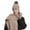 Khaki, variant on HNMKIU Winter Knitted Scarf Hat Set Thermal Lined Outdoor Riding Ear Cold Weather Cozy Windproof Unisex Khaki - One Size