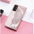 thumbnail image 6 of for Galaxy A14 5G Phone Case Wallet,Women Flip Folio Cover with Credit Card Holders Butterfly Embossed PU Leather Kickstand Wrist Strap Purse Case for Samsung A14 5G 6.6 inch (Rose Gold), 6 of 14