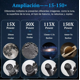 thumbnail image 4 of Telescopio Astronómico Profesional 70/300mm Monocular 150x Azul, 4 of 5