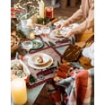 thumbnail image 3 of Merry Christmas Placemats Set of 4 Red and Black Buffalo Plaid Truck Tree Heat Insulation Washable Place Mats, Rustic Non-Slip Table Mats for Dining Table Party Kitchen Decor,13x19 Inch, 3 of 4