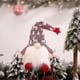 thumbnail image 3 of 2 piezas de Papá Noel con gnomo de Navidad iluminado, felpa hecha a mano escandinava A, 3 of 4